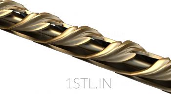 Baguette (BG_0643) 3D model for CNC machine